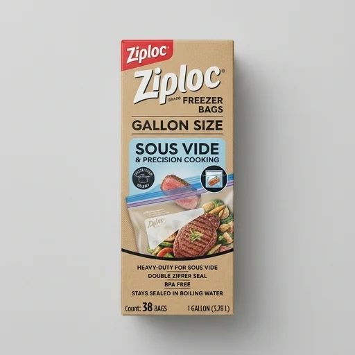 Ziploc Freezer Bags, Gallon Size